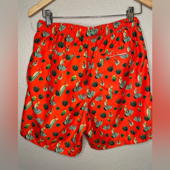 Dravus Terrapin Coral Board Shorts Red Cacti Medium - Picture 5 of 6